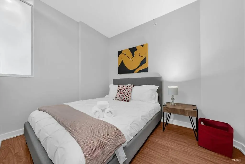 Lovely 2-Bedrooms Downtown Suite Free Parking Vancouver Appartement